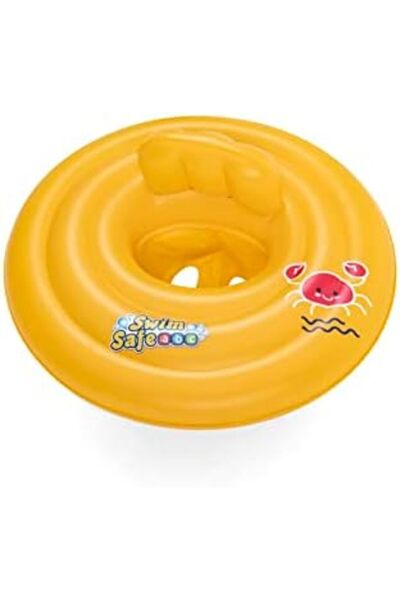 BESTWAY Swimming Float Inflatable for Infants | Round 3-Ring Inflatable Baby Boat Float for Toddlers