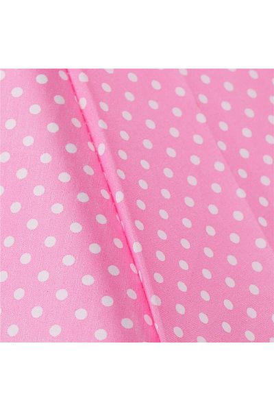 Mercaton Children's play tent, Springos, hexagonal, with curtains, pink, 135×140 cm