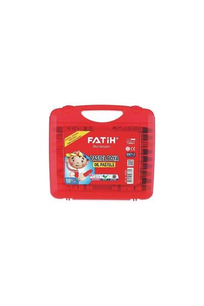 Fatih 18 Colors with Pastel Paint Bag