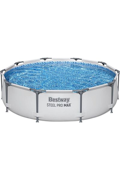 BESTWAY Pool Set Steel Pro Max Round Pool 305X76Cm, Blue
