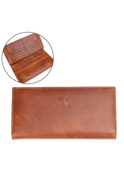 Karalı Deri Hakiki Deri Portföy Cüzdan BC424-6