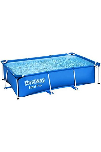 BESTWAY Steel Pro Above Ground Pool 2.59 m x 1.70 m x 61 cm