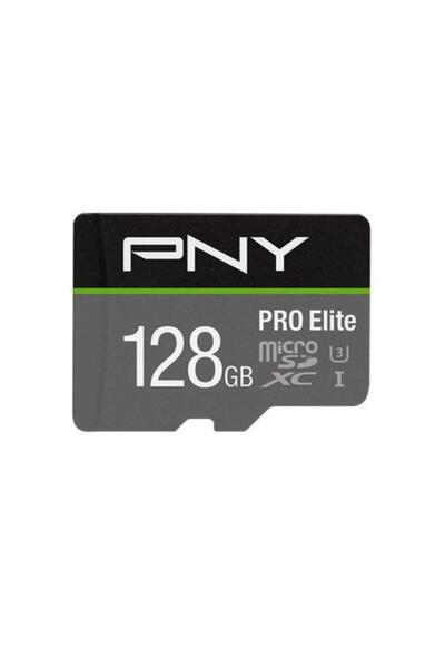 PNY Card de memorie PRO Elite, 128 GB, microSDXC, UHS-I U3, Clasa 10