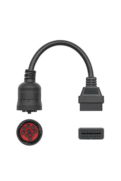 TECHSTAR Cablu adaptor auto pentru diagnosticare camioane J1939 cu 9 pini la ...