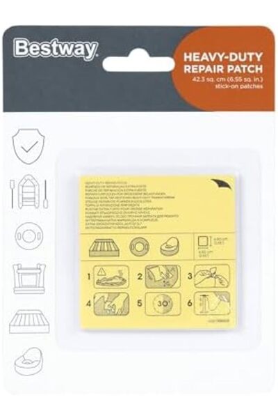 BESTWAY Heavy Duty Repair Patch 6.5 X 6.5 Cm
