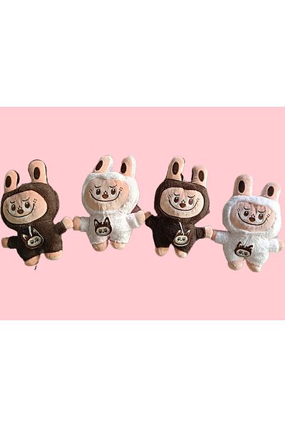 Kudi Large Size Labubu 30 cm Brown Color