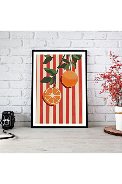 woodsia Tablou cu poster din lemn MDF cu aspect de cadru dintr-o singură buca...