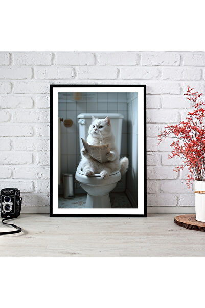 woodsia Tablou cu poster din lemn MDF cu aspect de cadru dintr-o singură buca...