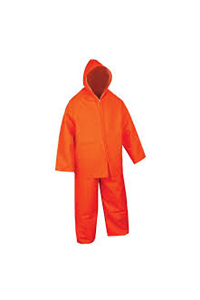 NETTO Fisherman's Suit Raincoat Khaki Color (Without Zipper)