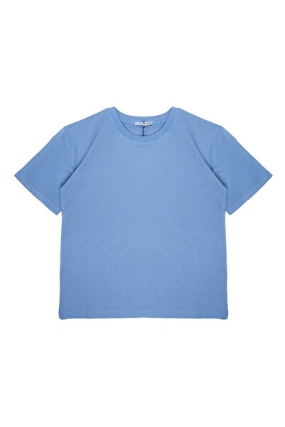 Bak Moda Tricou Basic Blue cu matriță normală