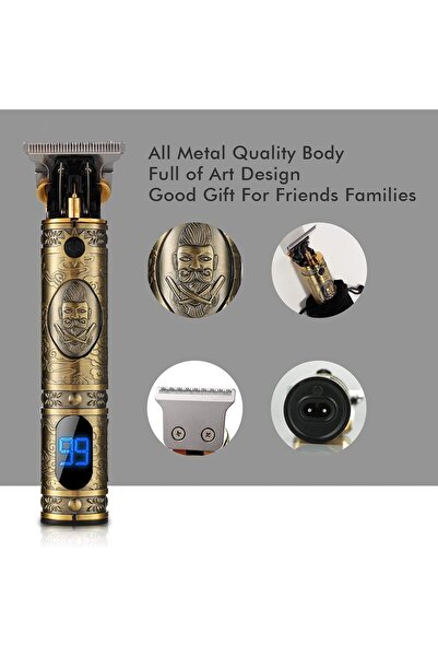 Generic Upgraded Hair Trimmer Beard Clippers for Men Professional USB Electric Hair Clippers