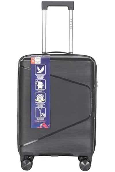 Prince Travelling Polypropylene Hard Luggage Set with 8 Wheels and 360-degree Rotation - Cabin Size