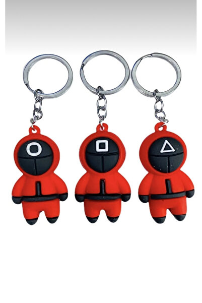 Eva shopping Squid game anahtarlık