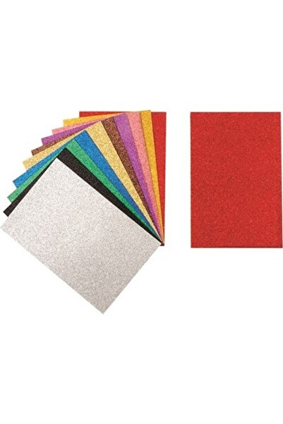 Genel Markalar Eva Simli Yapışkanlı 20x30 Cm 2 Mm 10 Renk