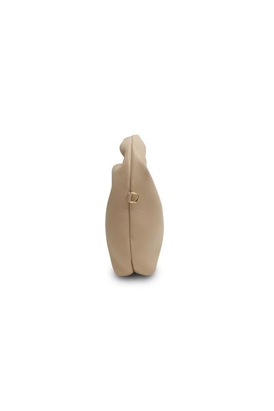 BESSO Luna Chiara Cream genuine leather handbag