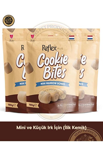 Reflex Cookie Bites Mini Marrow Bones 3X150gr Köpek Ödül Maması 3lü Paket