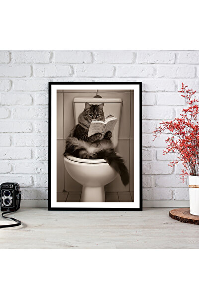 woodsia Tablou cu poster din lemn MDF cu aspect de cadru dintr-o singură buca...