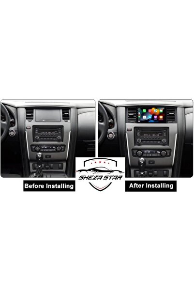 SHEZA STAR Android Car Stereo for Nissan Patrol 6 VI Y62 2010-2020 1+32GB AHD Camera