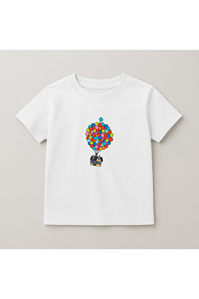 SVART WEAR Погледнете нагоре Колоездене Врат 100% памук Печатни къси ръкави Д...