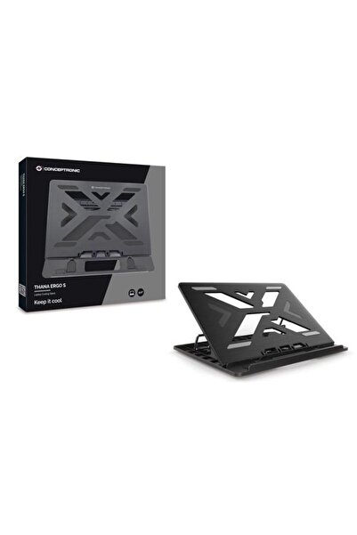 CONCEPTRONIC Suport laptop THANA 03 B, 15.6", 7 niveluri de ajustare (negru)