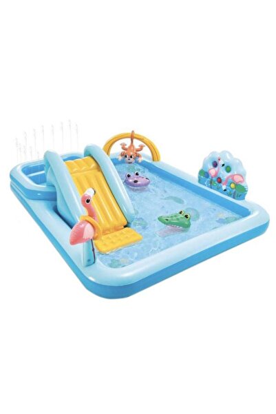 Intex Piscină gonflabilă Jungle Adventure, 244 x 198 x 71 cm, 57 l