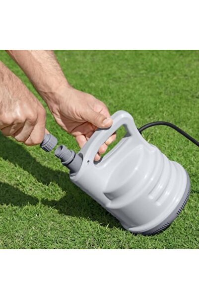 BESTWAY 3028L/800gal Pool Drain Pump, Pool Cleaning Accessories, Compatible With Almost All Above Gr