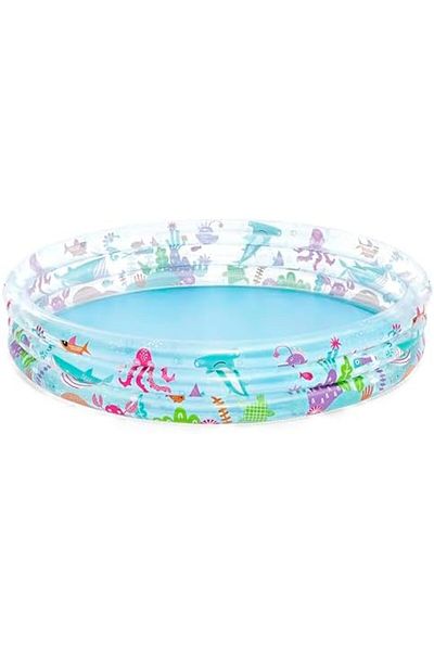 BESTWAY Deep Dive Play Pool 6' x H13"/1.83m x 33cm, Outdoor & Indoor Relaxation & Play, Kiddie Play