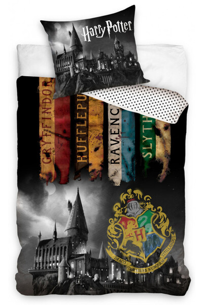 Harry Potter bedding cover 140×200cm, 70×90 cm