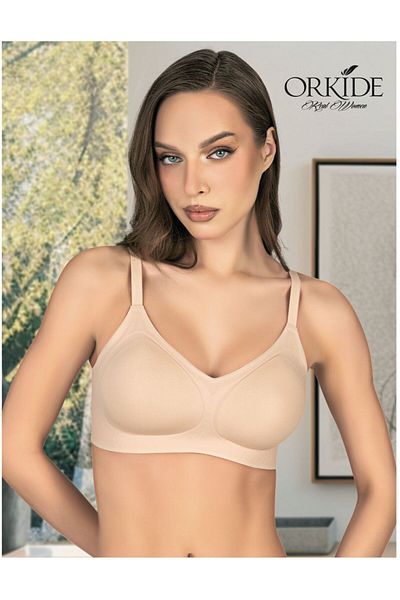 Orkide 8915 Women's Seamless Ghost Invisible Bra Laser Recovery Bra