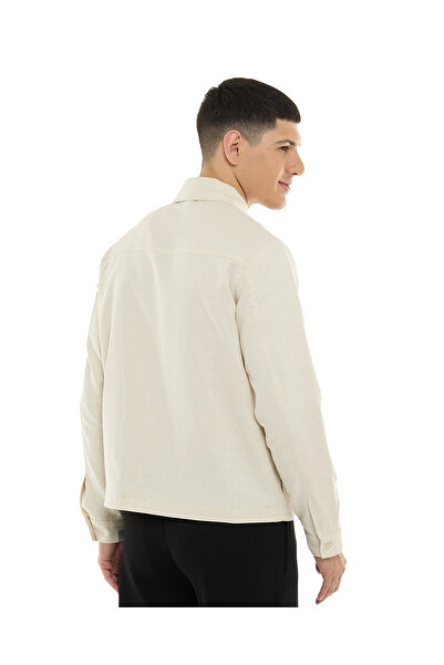 R&B Zippered Shirt with Long Sleeves