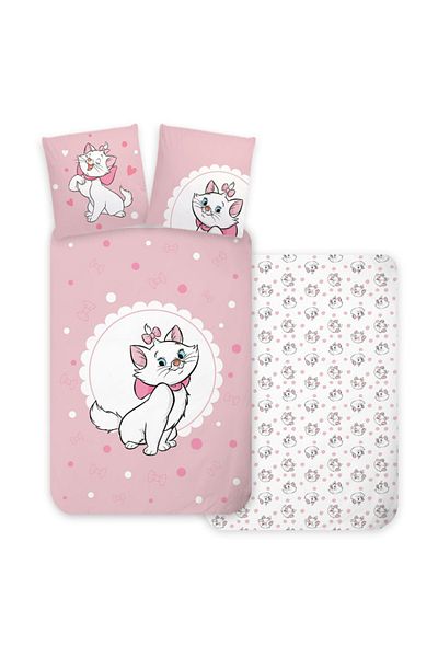 Disney Marie Gentle bedding set 140×200cm, 70×90 cm