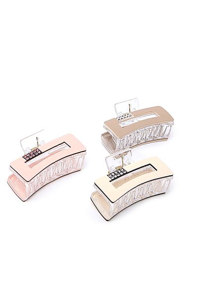 R&B Pack of 3 Claw Clips