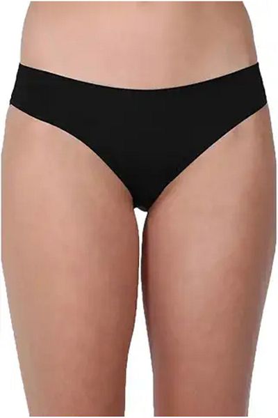 Enamor Cotton Blend Women's Intimate Wear Panties (Black, Small)