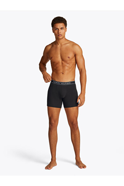 Tommy Hilfiger Tommy Hilfiger Men Black Pack of 3 Boxer Brief