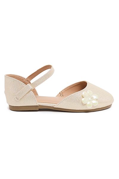 R&B Appliqued Ballet Flats