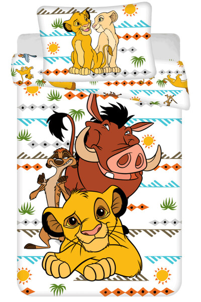 Disney The Lion King Africa bedding set 140×200cm, 70×90 cm