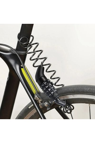 Trend Store Universal Combination Bicycle and Motorcycle Lock 1.6 Meters Helmet Lock Basket and Equipment Security