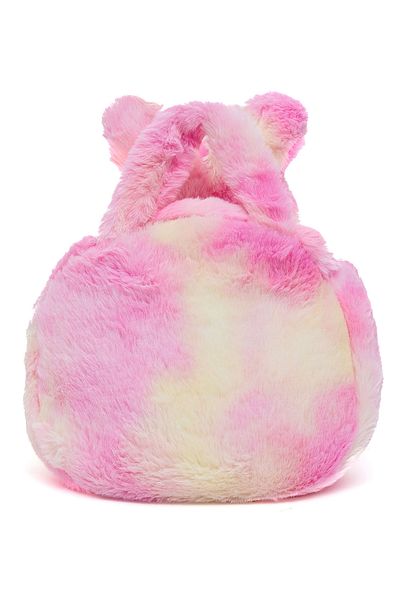 R&B Appliqued Plush Sling Bag