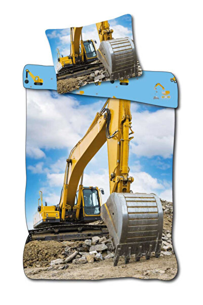 CARS Construction Power bedding cover 140×200cm, 70×90 cm