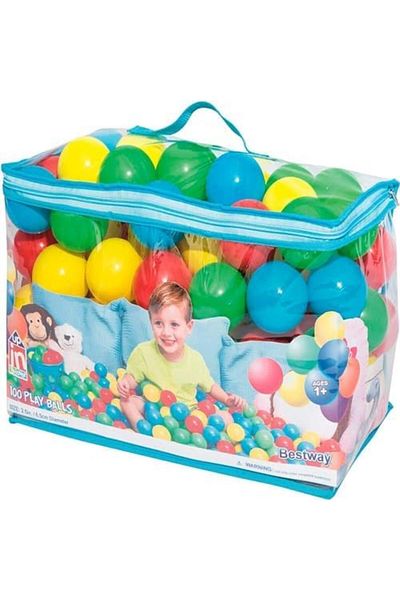 BESTWAY BWAY PLAYBALL SPLASH&PLAY 6.5CM 100PC