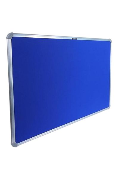 Toybox Felt Bulletin Board Notice Board for Home, Office, School and Kids, Blue, 40x60 cm
