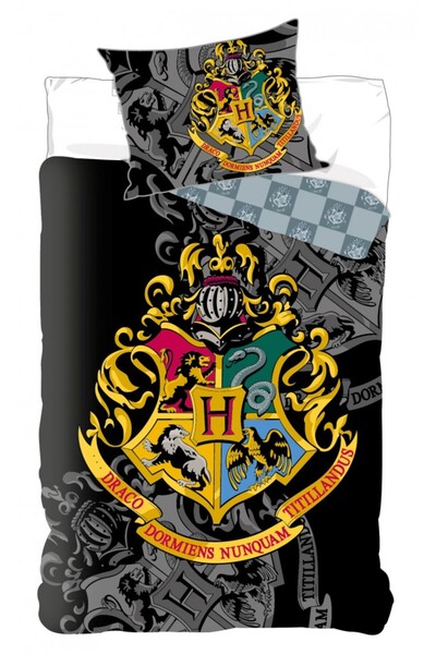 Harry Potter Crest bedding set 140×200cm, 70×90 cm