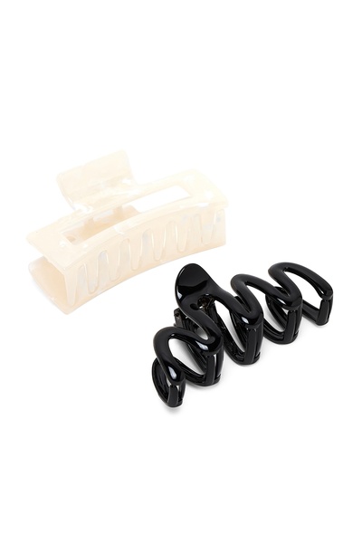 R&B Pack of 2 Hair Claw Clips