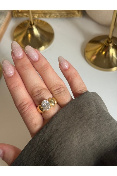 HOUSEKİ خاتم سوليتير خمر