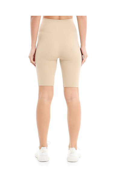 R&B Ribbed Biker Shorts