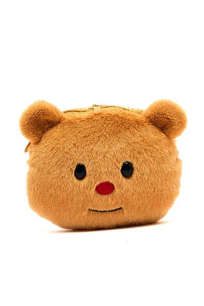 R&B Teddy Plush Coin Pouch