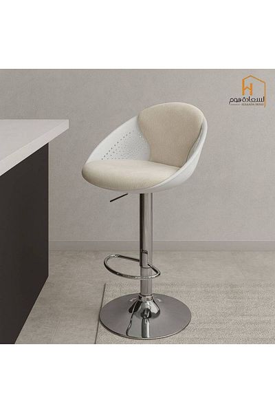 Al Saada Home Limited Quantity Bar Chair - Black - 50 x 47 x 105 cm