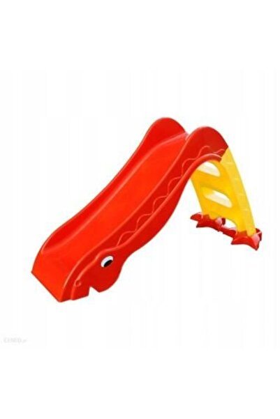 Mercaton Tobogan dinosaur, rosu, 135 cm x 40 cm x 70 cm