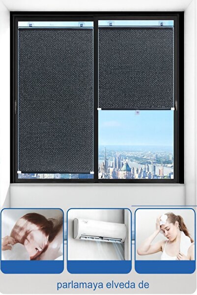 TOYFEST Sun Protection Adjustable All Vehicles and Home Windows Compatible Window Curtain with Suction Cup 50X125