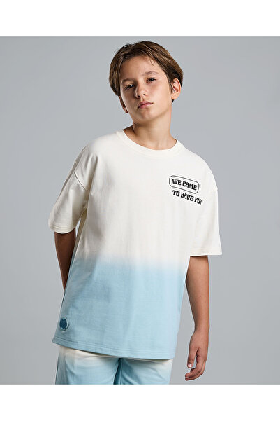 R&B Color Block Oversized T-Shirt and Shorts Set